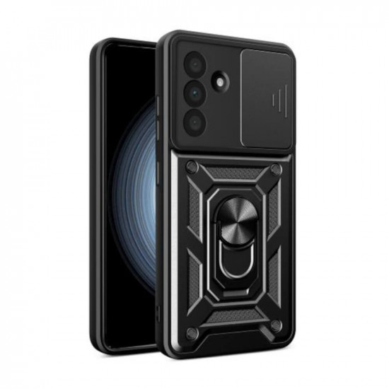Bodycell Armor Slide Cover Case Samsung A37 Black