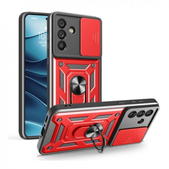 Bodycell Armor Slide Cover Case Samsung A57 Red