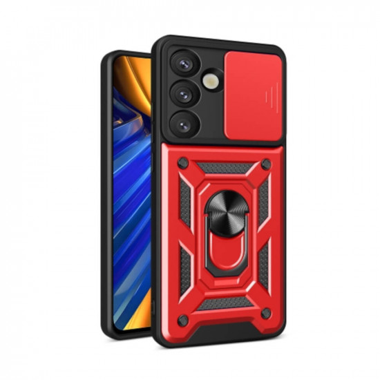 Bodycell Armor Slide Cover Case Samsung S26 5G Red