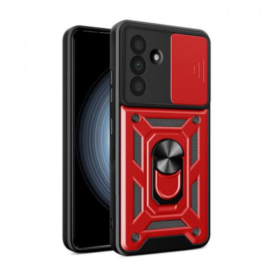 Bodycell Armor Slide Cover Case Samsung S26 Plus 5G Red