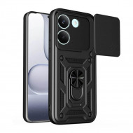 Bodycell Armor Slide Cover Case Xiaomi Poco X8 Pro 5G Black