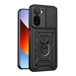 Bodycell Armor Slide Cover Case Xiaomi Redmi A7 Pro 4G Black