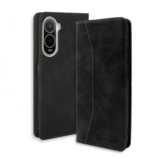 Bodycell Book Case Pu Leather Xiaomi Poco C81/C81 Pro Black