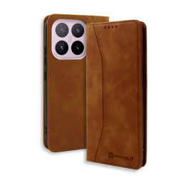 Bodycell Book Case Pu Leather Xiaomi 17T  Brown