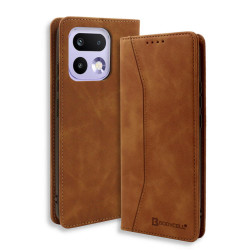 Bodycell Book Case Pu Leather Realme 16 Pro  Brown