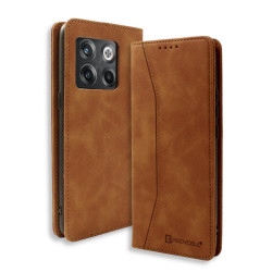 Bodycell Book Case Pu Leather Oneplus 10T 5G Brown
