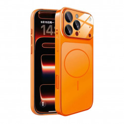 Bodycell AG Glass Magsafe Cover iPhone 15 Pro  Orange