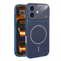 Bodycell AG Glass Magsafe Cover iPhone 16 Blue