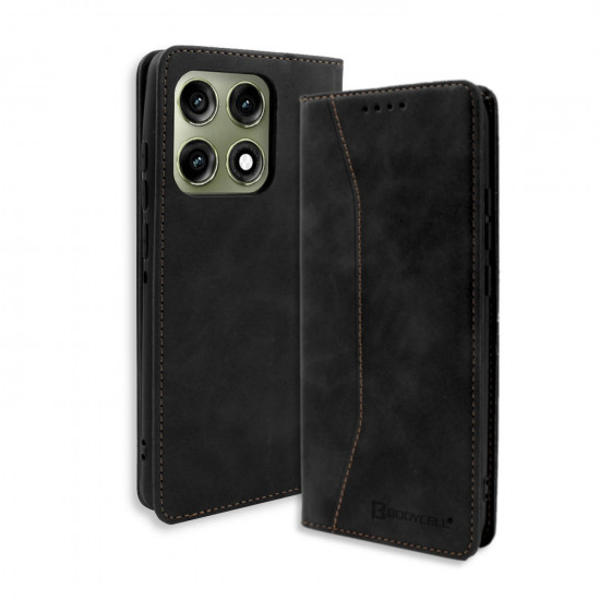 Bodycell Book Case Pu Leather Motorola Edge 70 Pro/70 Pro Plus Black