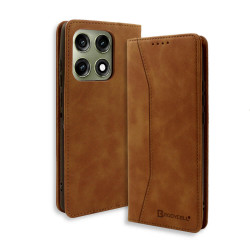 Bodycell Book Case Pu Leather Motorola Edge 70 Pro/70 Pro Plus Brown