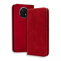 Bodycell Book Case Pu Leather Xiaomi Note 9T Red