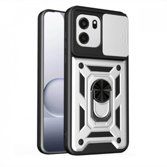Bodycell Armor Slide Cover Case OnePlus Nord CE6/Turbo 6V Silver