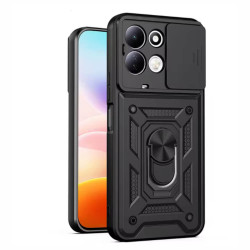 Bodycell Armor Slide Cover Case Xiaomi Redmi 17 4G/5G Black