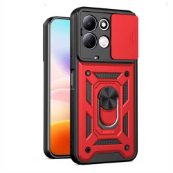 Bodycell Armor Slide Cover Case Xiaomi Redmi 17 4G/5G Red