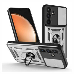 Bodycell Armor Slide Cover Case Samsung S26 FE 5G Silver