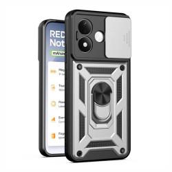 Bodycell Armor Slide Cover Case Xiaomi Note 17 Pro 5G Silver