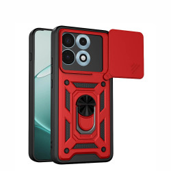 Bodycell Armor Slide Cover Case Motorola Edge 70 Max Red