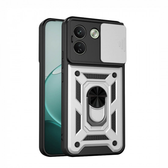 Bodycell Armor Slide Cover Case Xiaomi Note 17 Pro Max 5G Silver