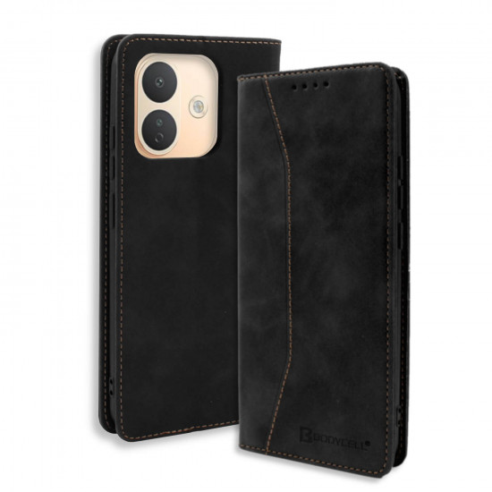 Bodycell Book Case Pu Leather Xiaomi Note 17 Pro 5G Black