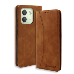 Bodycell Book Case Pu Leather Xiaomi Note 17 Pro Max 5G Brown