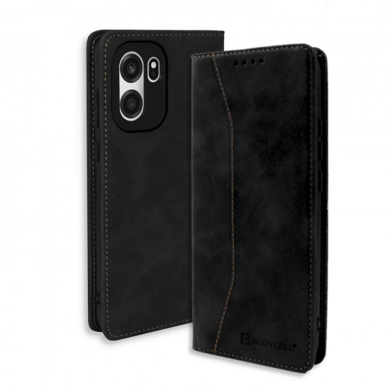 Bodycell Book Case Pu Leather OnePlus Nord CE6/Turbo 6V Black