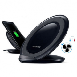 Wireless Charger QI FAST Charge + FUN 2A Black