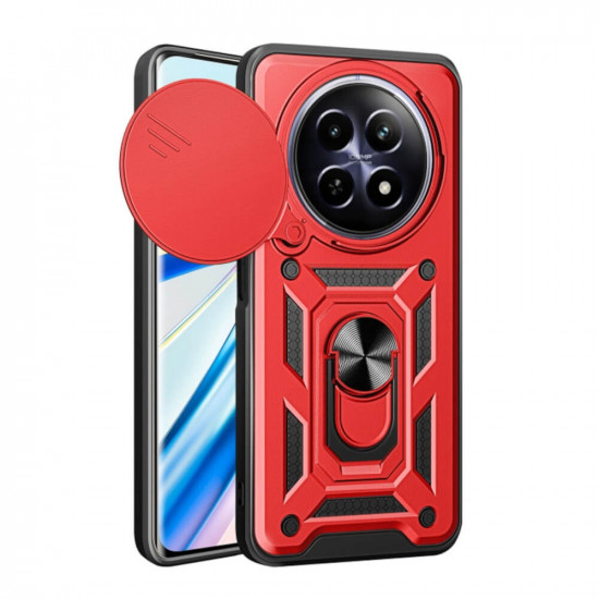 Bodycell Armor Slide Cover Case Realme 12 5G/12X 5G Red