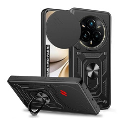 Bodycell Armor Slide Cover Case Realme 14 Pro Plus Black