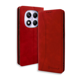 Bodycell Book Case Pu Leather Xiaomi Note 14 Pro 5G/Poco X7 Red