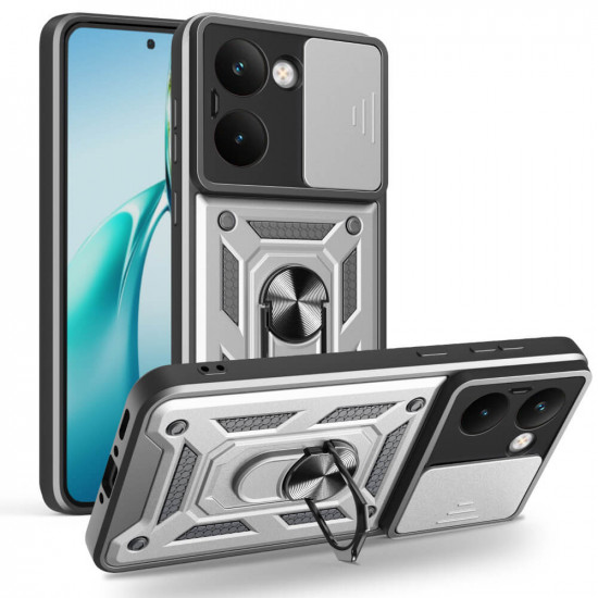 Bodycell Armor Slide Cover Case Realme P3 Ultra 5G Silver