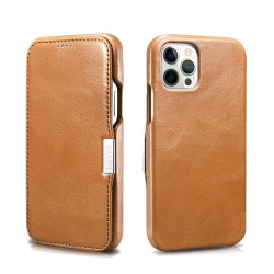 iCarer RIX 1211 iPhone 12 Pro Max Side-Open Khaki
