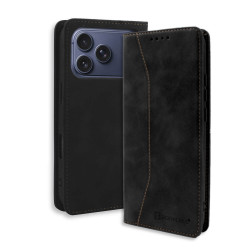 Bodycell Book Case Pu Leather iPhone 17 Pro  Black