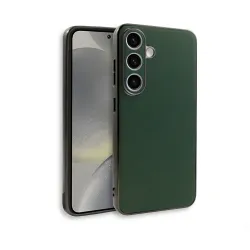 Bodycell Leather Backcover Samsung S24 Green