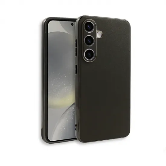 Bodycell Leather Backcover Samsung S25 Black