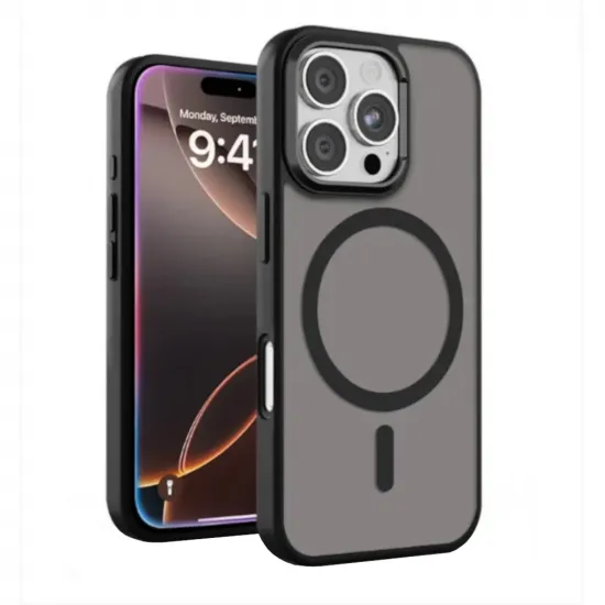 Bodycell Magsafe Backcover For iPhone 13 Pro Max Matt Black