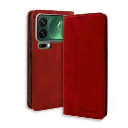 Bodycell Book Case Pu Leather Xiaomi 17 Pro  Red