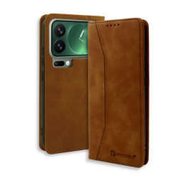 Bodycell Book Case Pu Leather Xiaomi 17 Pro Max Brown