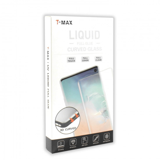 T-Max UV Liquid Glue 3DTemp.Glass For Samsung S10 Plus (No Lamp)