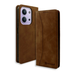 Bodycell Book Case Pu Leather Xiaomi Redmi 15C 5G/Poco C85 5G Brown