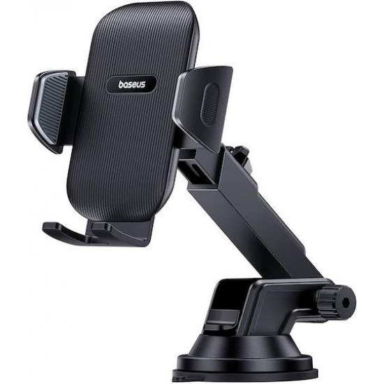 BASEUS ULTRACONTROL GO SERIES, ΒΑΣΗ ΣΤΗΡΙΞΗΣ ΚΙΝΗΤΟΥ, ΜΕ ΒΕΝΤΟΥΖΑ, ΜΑΥΡΟ