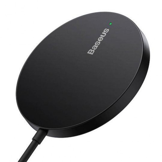 BASEUS SIMPLE MINI3 ΑΣΥΡΜΑΤΟΣ ΦΟΡΤΙΣΤΗΣ, 15W, ΜΑΥΡΟΣ