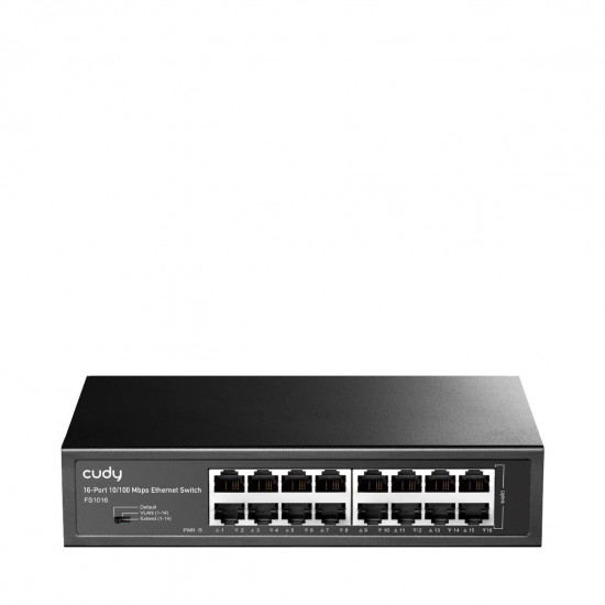 CUDY FS1016 16-PORT 10/100 MBPS METAL SWITCH