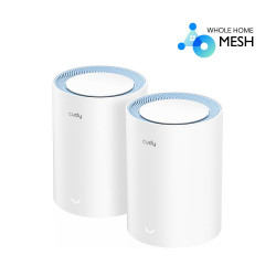 CUDY M1200 AC1200 DUAL BAND WIFI MESH SYSTEM, 2 PACK