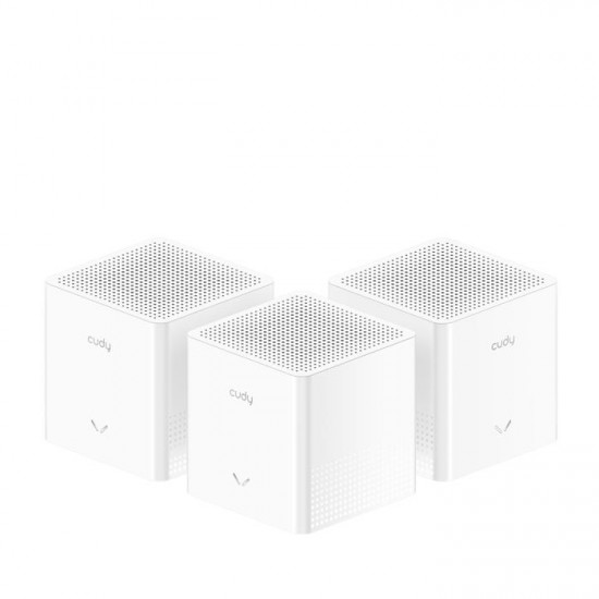 CUDY M3000S AX3000 GIGABIT MESH WIFI 6, 3 PACK