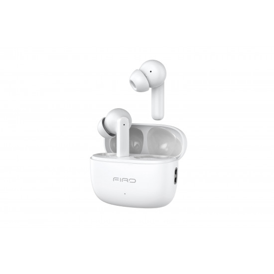 FIRO A21 TWS BLUETOOTH EARPHONE ENC, ANC, ΛΕΥΚΟ