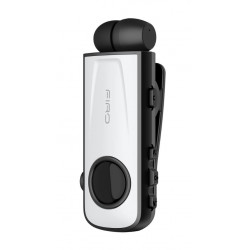 FIRO H17 BUSINESS BLUETOOTH RETRACTABLE EARPHONE ΜΕ ΟΘΟΝΗ, ΛΕΥΚΟ