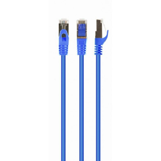 CABLEXPERT ΚΑΛΩΔΙΟ S/FTP CAT6A 0.25m, LSZH, ΜΠΛΕ
