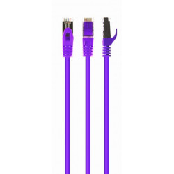 CABLEXPERT ΚΑΛΩΔΙΟ S/FTP CAT6A 1m, LSZH, MΩΒ