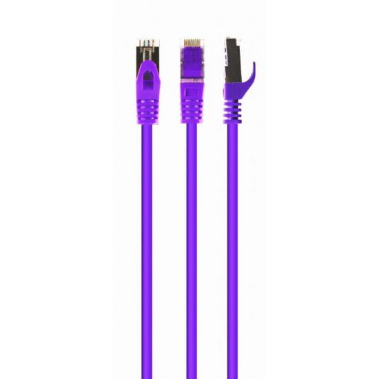 CABLEXPERT ΚΑΛΩΔΙΟ S/FTP CAT6A 1m, LSZH, MΩΒ