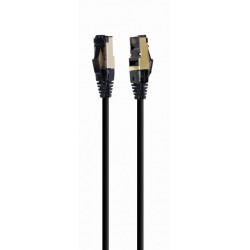 CABLEXPERT ΚΑΛΩΔΙΟ S/FTP CAT8 0.50m, LSZH, ΜΑΥΡΟ